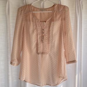 Cream colored blouse
